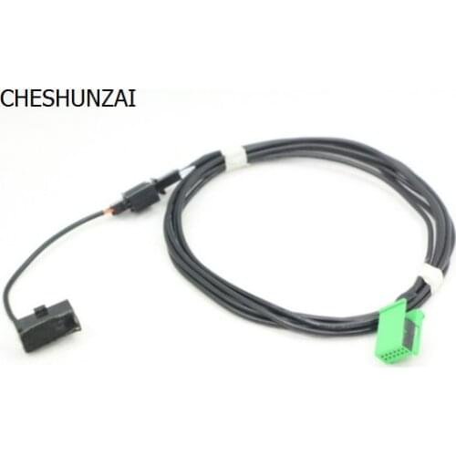 3BD 035 711 RCD510 RNS315 RNS510 MFD3 Bluetooth-compatible Microphone Wiring Harness for Passat B6 B7 CC Tiguan