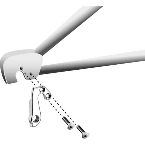 1pc Bicycle rear derailleur hanger For Cervelo R2.5 R3 SL Team Cervelo RS S1 S2 S3 Dual Soloist Carbon Eddy Merckx MECH dropout