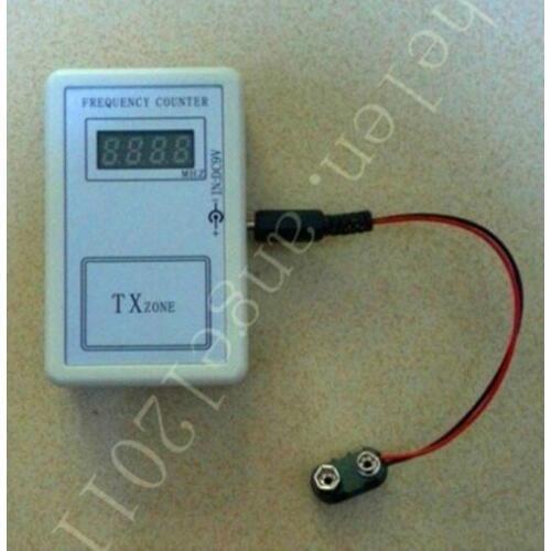 1X Mini Portable Digital and Analog Frequency Counter
