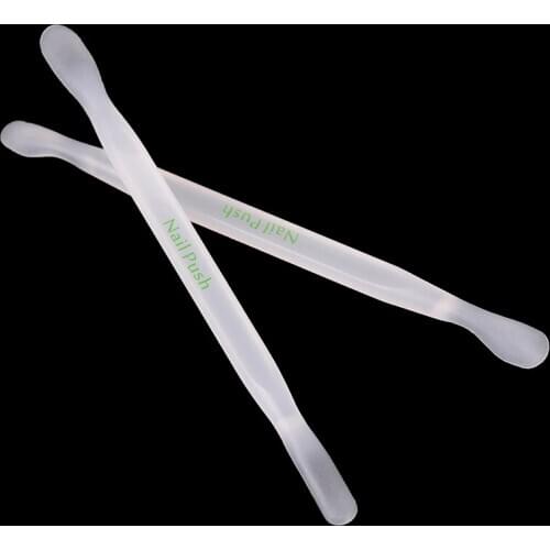 2 Pcs Removers Pusher Nail Art Manicure Pedicure Care Tool Double Sided Cuticle Pusher Trimmer Remover for Nail Finger Dead Skin