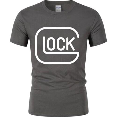2020 Mens Tshirt Glock T Shirt Unique T-Shirt 100% Cotton Graphic Tee Short Sleeve TShirt 15Color Unisex Women Men Tshirts GG-5