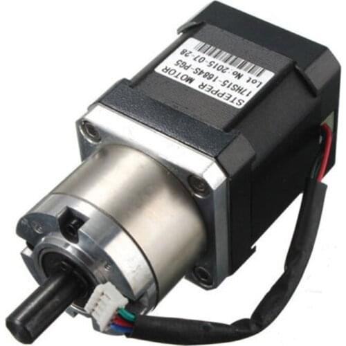 4 Leads 42 Motor Extruder Gear Stepper Motor Ratio 5:1 Planetary Gearbox Nema 17 Step Motors Drop Shipping Motor