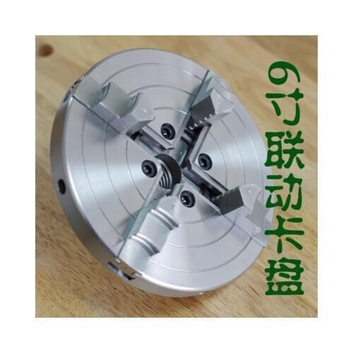 6 inch four-jaw chuck thread 1 inch 8 teeth connection self-centering woodworking lathe chuck DIY