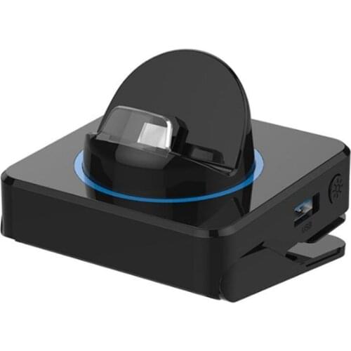 Docking Station for Nintendo Switch, Charging Dock with Ethernet Port, Type C to 4K HDMI-Compatible Port, Two USB Ports