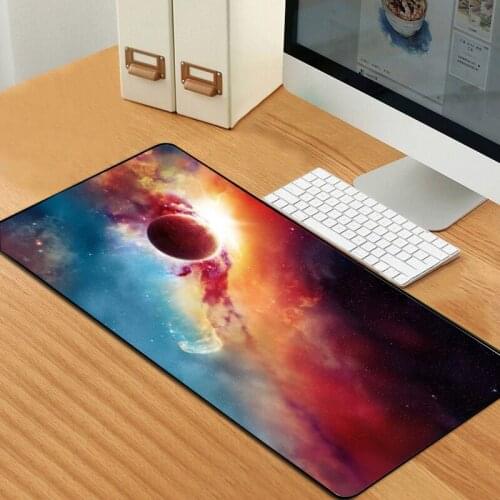 Creative starry sky cartoon animation 3D sexy mouse keyboard pad large custom mouse pad