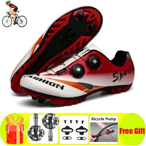 Sapatilha Ciclismo Mtb Cycling Shoes Men Outdoor Sports Self-locking Mountain Bike Men Sneakers Racing Women Bicycle Bicicleta