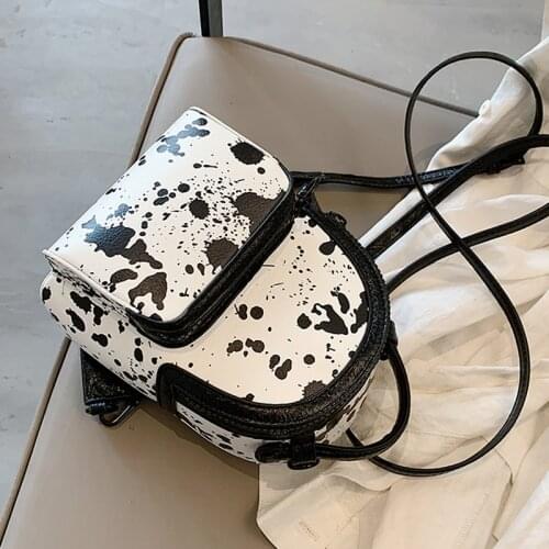 Mini Fashion Leather Woman Backpacks New Female Small Backpack Travelling Shoulder Bag Mochilas School Bags for Teenage Girls