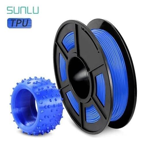 3D TPU Filament High Elasticity 0.5 KG 1.75MM Flexible Soft 3D Printing Consumables Modeling Shimano Scorpio Spool Muti-color