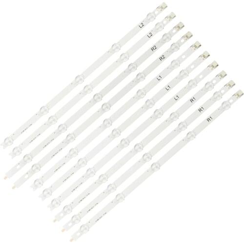 New 10 PCS/set LED backlight strip FOR LG 42LN5400 42LN543V-ZB 6916L-1214A 6916L-1215A 6916L-1216A 6916L-1217A 1318A 1319A 1320A