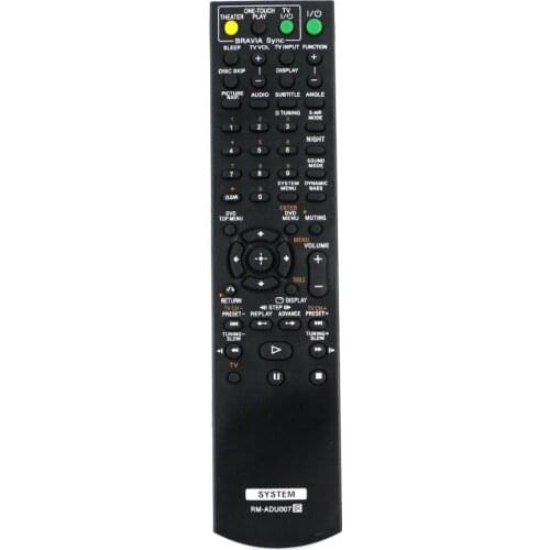 New Remote Control For Sony RM-ADU047 DAV-HDX275 DAV-HDX475 HCD-HDZ273 148713611 DAV-HDX277WC HBD-TZ130 DVD Home Theater System