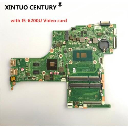 Main board DAX1BDMB6F0 for HP PAVILION NOTEBOOK 15-AB Laptop motherboard with I5-6200U 830601-601 100% fully tested working