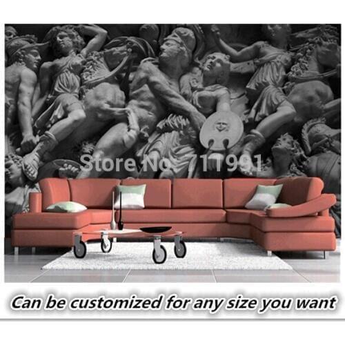 Custom wallpaper for walls 3 d, ancient Rome statue to the sitting room the bedroom TV setting wall waterproof PVC wallpaper