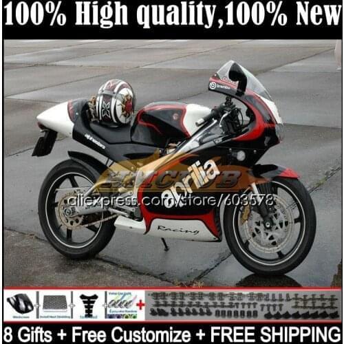 RS125R For Aprilia RS 125 RS4 RS-125 RS125 99 01 02 03 04 05 52CL.17 RSV125 R 1999 2000 2001 2002 2003 2005 Fairing black rose
