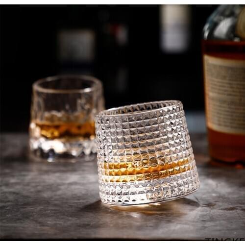 TINGKE Whiskey Glasses