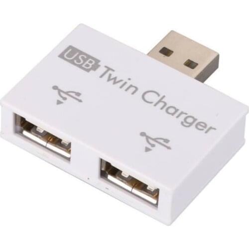 One-in-two charging extender USB2.0 HUB