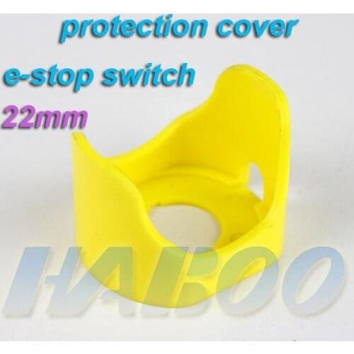 8pcs/lot diameter22mm e-stop switch protection cover mushroom head switch protection cover