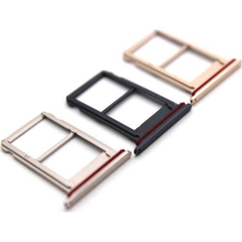 10pcs/lot Dual SIM Card Tray Slot Holder Adapter For Huawei Mate 10 Pro SIM Holder Slot Tray Container Parts
