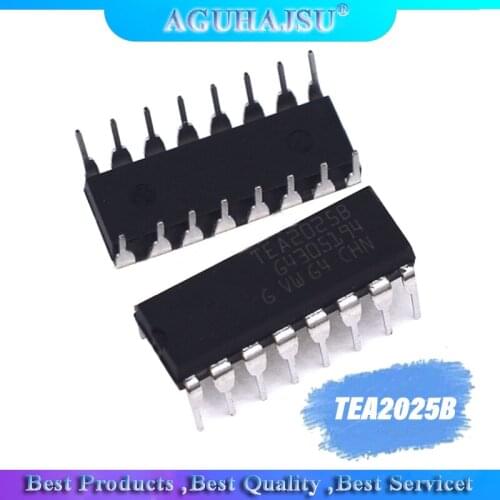 10PCS TEA2025B DIP-16 TEA2025 DIP Audio power amplification integration