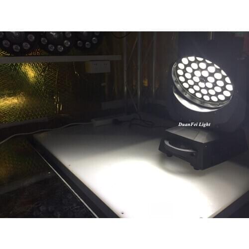 12 pieces stage light moving head dj lyre zoom 5in1 rgbwa led wash moving head 36x15w