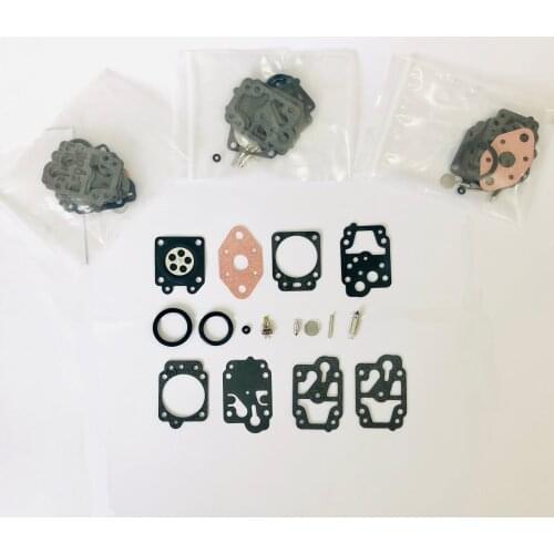 3 Sets Walbro K20-WYL Carburetor Gasket Diaphragm Repair Rebuid Kit Fit Honda GX22 GX31 Maruyama Echo Ryobi WYL-240-1 Trimmer