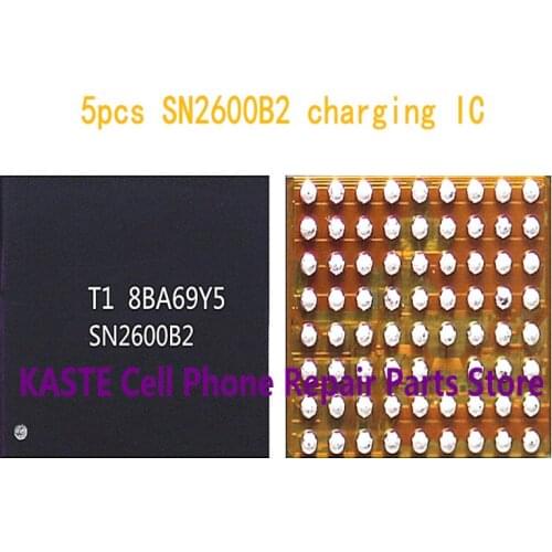 5pcs/lot 100% New Original SN2600B1 SN2600B2 U3300 TIGRIS T1 charging charger ic chip for iphon XS XS-MAX XR