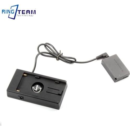 External Power Base Adapter 7.2V NP-F970 Plate Gusset To DR-E12 Coupler LP-E12 Dummy Battery Suitable For Canon EOS M M2 M10 M50