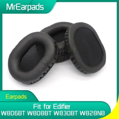 MrEarpads Earpads For Edifier W830BT W806BT W808BT W828NB Headphone Headband Rpalcement Ear Pads Earcushions