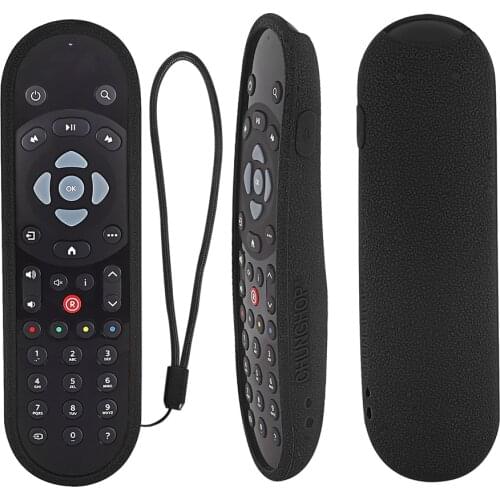 Remote Control Case For SKY Q Shockproof Protective Case Compatible Touch And Non-Touch Skin-Friendly With Hand Loop