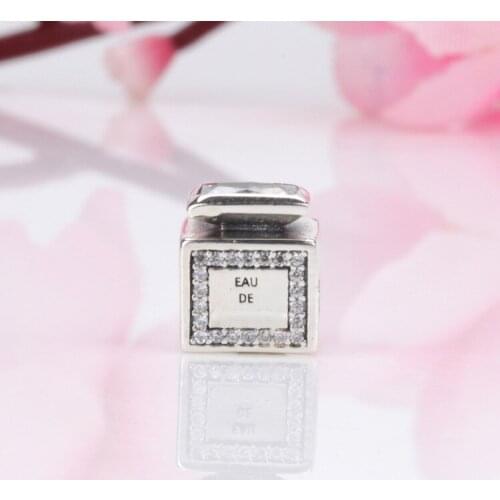 DoDoFly Authentic 925 Sterling Silver Classic perfume beads Fit Original Bracelet Pendant DIY Jewelry Charms Gift