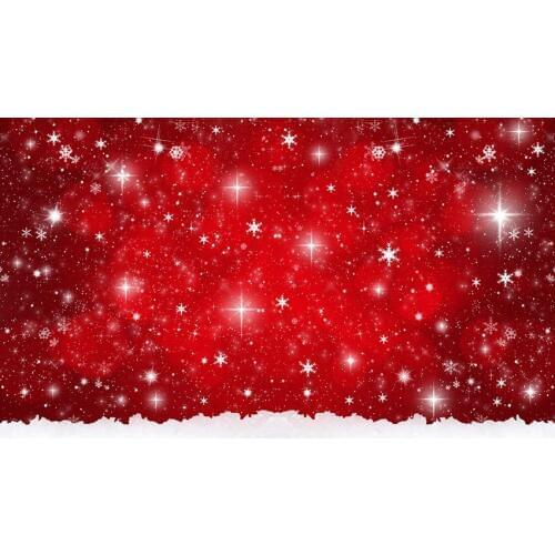 Red sparkling background valentine photography fabric winter snow photo backdrop for photo Studio accessories photophone lv-2285