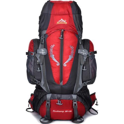 Hot Large 85L Outdoor Backpack Travel Unisex Multi-purpose Climbing Backpacks Hiking big capacity Rucksacks camping sports Bags