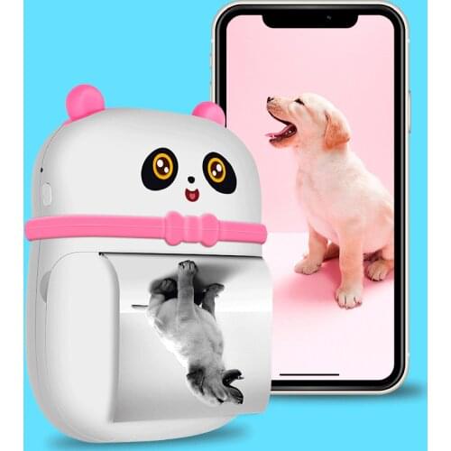 Mini Pocket Thermal Eco-Friendly Inkless Printer Portable Travel 200dpi Photo Printer For Printing Photo Memo Shopping List