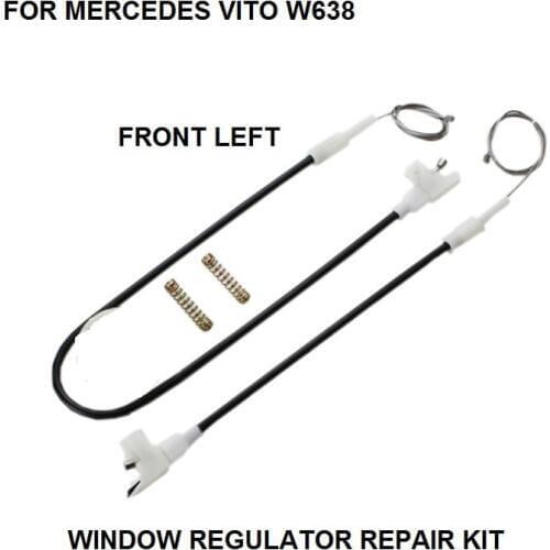 FOR MERCEDES VITO W638 WINDOW REGULATOR REPAIR KIT FRONT LEFT 1996-2003