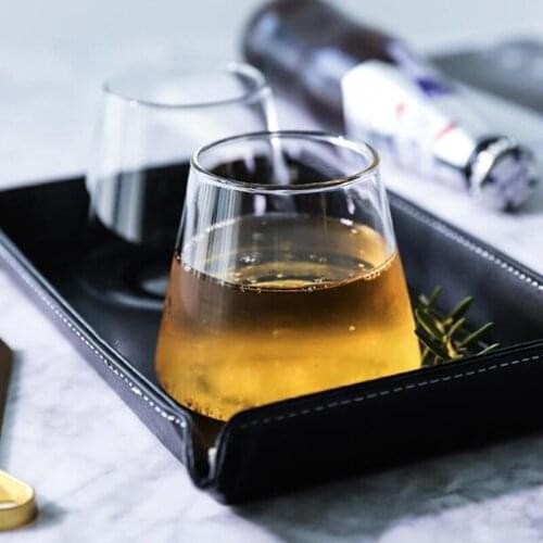 Creative High Borosilicate Glass Cup High Quality Japanese Style Transparent Tea Cup High Temperature Resistance Bar Drinkware