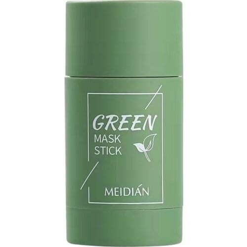 Private label beauty organic natural purifying facemask green tea mud mask for skin facial care wholeasale green musk stick