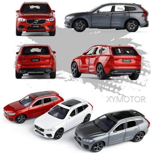 1/32 Jackiekim Models for Volvo New XC60 Diecast Model CAR SUV Toys kids gift Pull Back Lighting Sound