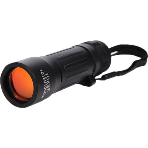 10*25 Zoomable Telescope Optic Lens Night Vision Monocular Telescope Scope Binoculars For Golf Concert Competition Traveling