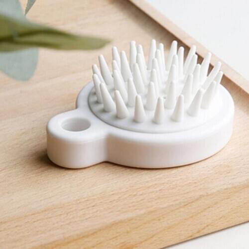 New Japanese scalp health massage shampoo brush scalp clean silicone massage brush meridian brush