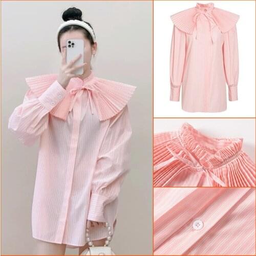 Розовые блузки OLOMLB China At AliExpress