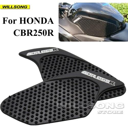 Silica Gel Anti Slip Sticker Fuel Tank Pad Side Knee Grip Protector For HONDA CBR250R 2010-2020 Year Motorcycle Accessories