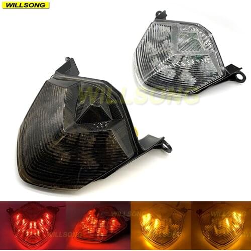 LED Rear Tail Brake Light Blinker Turn Signal Integrated Lamp For KAWASAKI Z750 Z1000 NINJA ZX10R ZX6R ZX600 Motorcycle Lighting