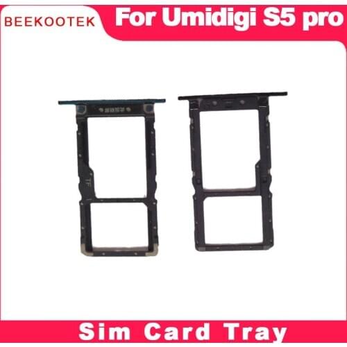 UMIDIGI S5 PRO Card Tray Holder 100% Original New High Quality SIM Card Tray Sim Card Slot Holder Repalcement for UMIDIGI S5 PRO