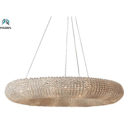 VIGOUS Crystal Pendant Lights
