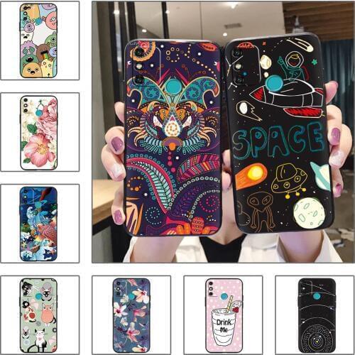 Waterproof New Phone Case For Huawei Honor Play 9A For Girls For Woman Cover Original Back Cover