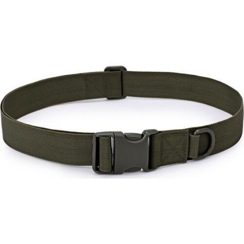 1 Pc Security Tactical Belt Duty Sport Belt With Plastic Buckle Army Military Adjustable quick-release Outdoor Hunting Belt