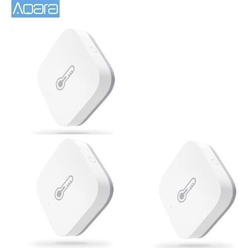 Original Aqara Temperature Humidity Environment Sensor Smart Air Pressure Work With Android IOS Mijia APP Control in Stoc