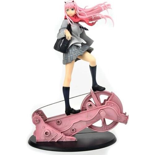 28cm Anime DARLING In The FRANXX Figure Zero Two 02 Figurine Girls Action Figures PVC Collect Model Toys Doll Model Gifts