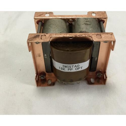 IWISTAO 12W Amorphous C-type Core Push-pull Output Transformer Pr10K Se 0-4-8 Ohms for Tube Amplifier 6P1 6P14 EL84