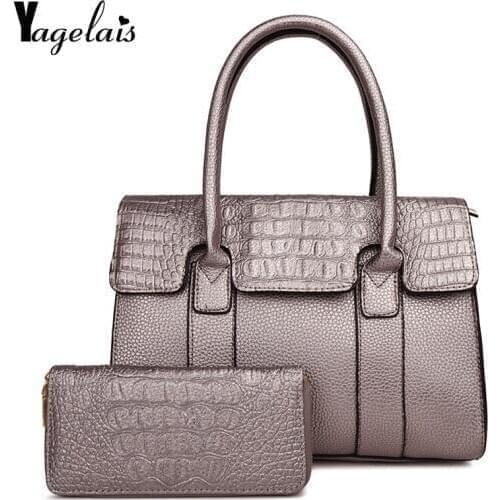 Composite Bag Womens Shoulder Handbag Vintage Shopping Tote Fashion High Quality Casual Designer Purse Luxury Clutch Female