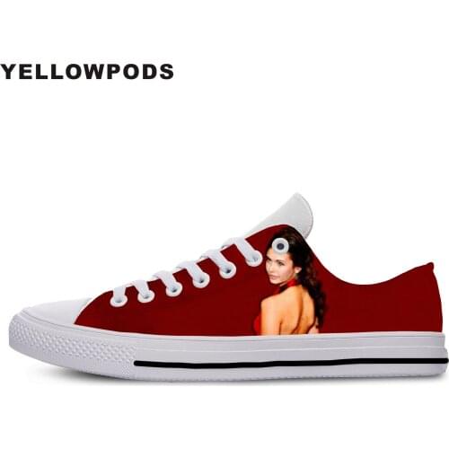 Mens Casual Shoes Hot Sale For The Vampire Diaries Nina Dobrev Men Breathable Canvas Walking Man Shoes Factory Sales